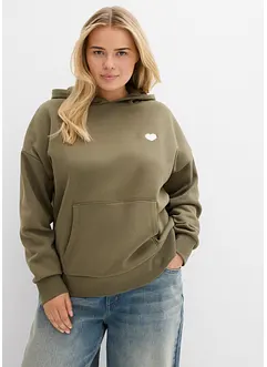 Oversized hettegenser av myk bomullmiks, bonprix