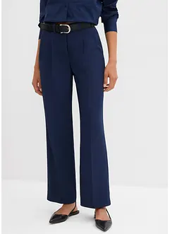 Bukse i lett materiale og med legg, bonprix