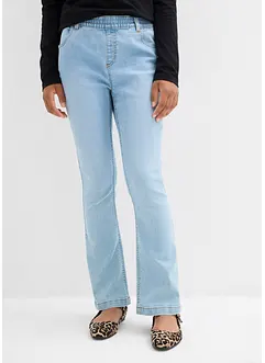 Slip on-jeans, Mid Waist (2-pack), bonprix
