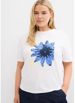 T-skjorte i 100% bomull med trykk, bonprix
