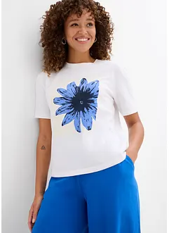 T-skjorte i 100% bomull med trykk, bonprix