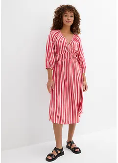 Midikjole i myk viskose, bonprix