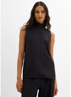 Lang topp i viskosemiks med struktur, bonprix