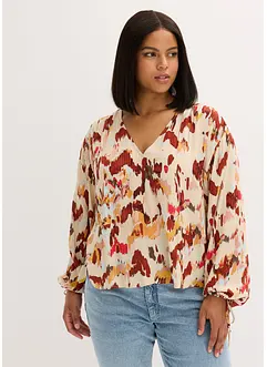 Blusetunika med lurex, bonprix