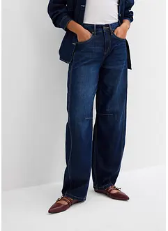Ballong-jeans Mid Waist, super soft, bonprix
