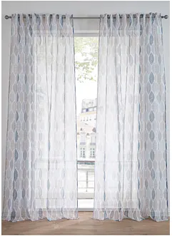 Gardin med resirkulert polyester (1-pack), bonprix
