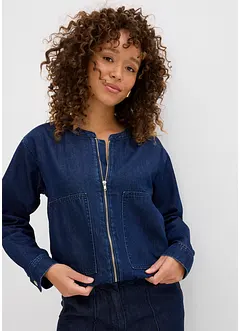 Bomberjakke i denim, bonprix
