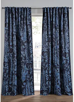 Mørkleggingsgardin med trykk (1-pack), bonprix