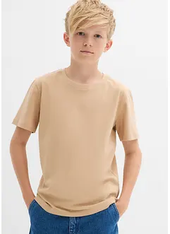 T-skjorte i 100% økologisk bomull (3-pack), bonprix