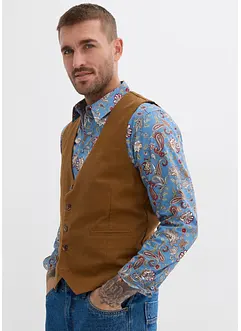 Vest av bomullscanvas, bonprix