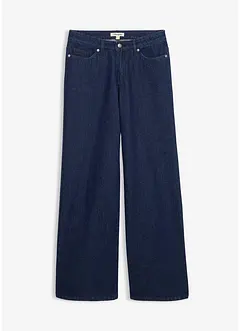 Wide Leg-jeans, Mid Waist, Low Stretch Full Length, bonprix