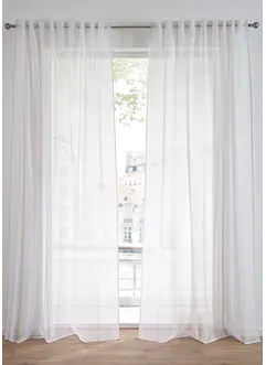 Gardin med stripemønster (1-pack), bonprix