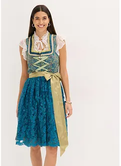Dirndl med paljett-forkle (2-delt sett), bonprix