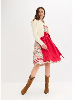 Tyrolerkjole med brodert forkle (2-delt sett), bonprix