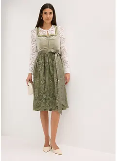 Dirndl med paljett-forkle (2-delt sett), bonprix