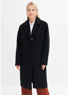 Kort kåpe i ullstil, bonprix