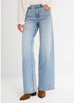 Wide Leg-jeans, High Waist, bonprix