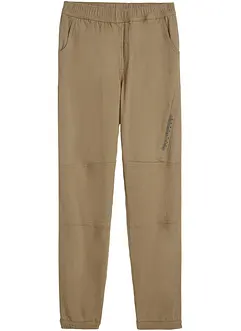 Varm, Loose Fit-pull on-bukse med jerseyfôr, bonprix