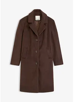 Kort kåpe i ullstil, bonprix