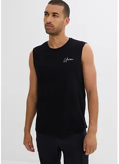 Singlet i 100% økologisk bomull, Loose Fit (2-pack), bonprix