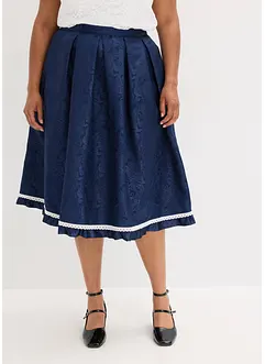 Skjørt i tyrolerstil, bonprix