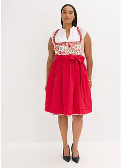 Tyrolerkjole med brodert forkle (2-delt sett), bonprix