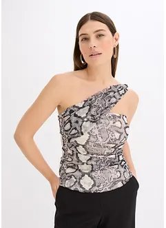 Asymmetrisk topp med cut-out, bonprix