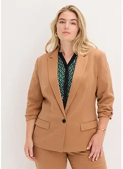 Blazer med draperte ermer, bonprix