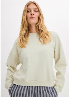 Oversized sweatshirt i 100% økologisk bomull, bonprix