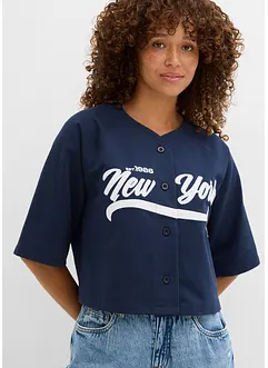 Oversized sweatshirt i myk bomullsmiks, bonprix