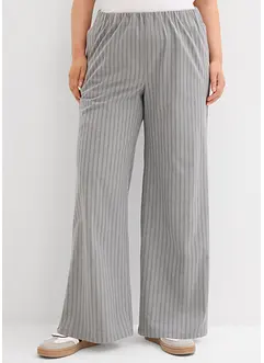 Slip on-bukse med vide ben, bonprix