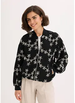Bomberjakke med broderi, bonprix