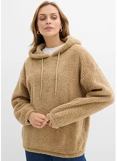 Fleecegenser av teddy, bonprix