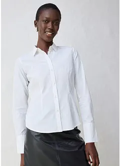 Skjorte med silke, bonprix