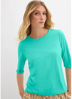 T-skjorte i 100% økologisk bomull (2-pack), bonprix