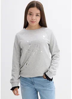 Sweatshirt i 100% bomull, bonprix