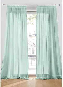 Gardin i batist med fin struktur (1-pack), bonprix