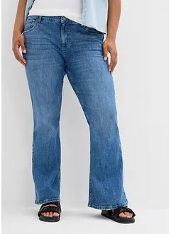 Flared-jeans Mid Waist, bonprix