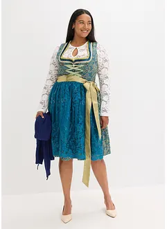 Dirndl med paljett-forkle (2-delt sett), bonprix