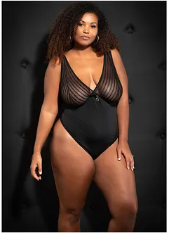 Stringbody med fransk åpning, bonprix