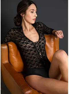 Langermet body ouvert, bonprix