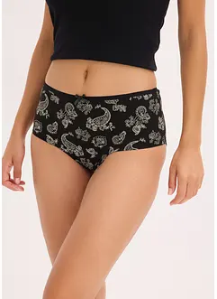 Maxipanty av økologisk bomull (4-pack), bonprix