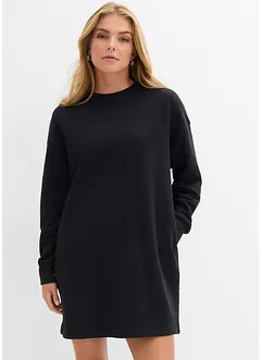 Sweatshirtkjole i 100% bomull, bonprix