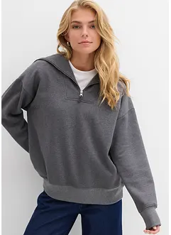 Sweatshirt i myk bomullsmiks, bonprix