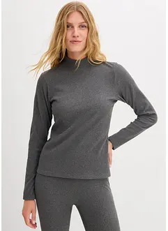 Termotopp med ståkrage, bonprix