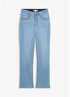Straight Jeans High Waist med lommedetaljer, bonprix