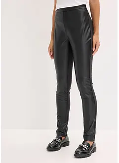 Bukse i imitert skinn i Punto di Roma-miks, bonprix