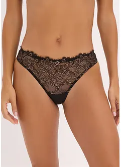 Stringtruse med glittergarn, bonprix