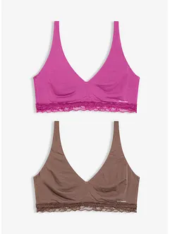 Feel Comfort-bralette i myk modal (2-pack), bonprix