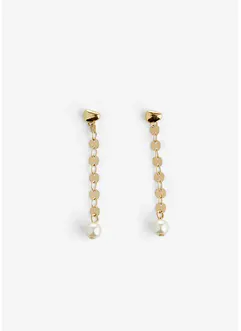 Øredobber med glassperle, bonprix